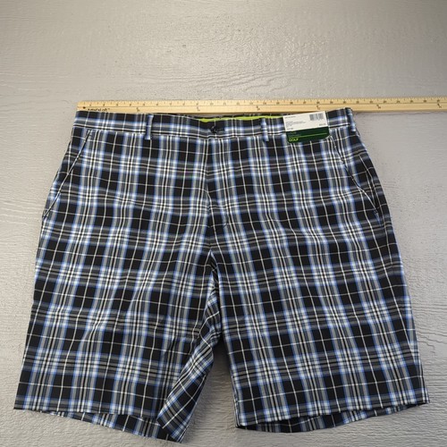 Louis Raphael Golf Shorts Men's Size 40 Straight Fit Plaid MSRP $55.00 - Picture 6 of 11