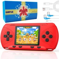 Handheld Game Console for Kids, Portable Hand Held Video Game Preloaded 258 V...