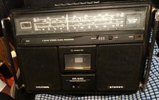 Grundig  Stereo Radio Kassettenrecorder  RR 640 Vintage, Defekt 