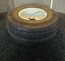 (QTY 1) RubberMaster 20.5X8.0-10 Trailer Tubeless Tire&Wheel 205/65D10 6PR S368