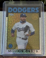 2021 Topps '86 Topps Silver Pack Chrome #86BC13 Mookie Betts Los Angeles Dodgers