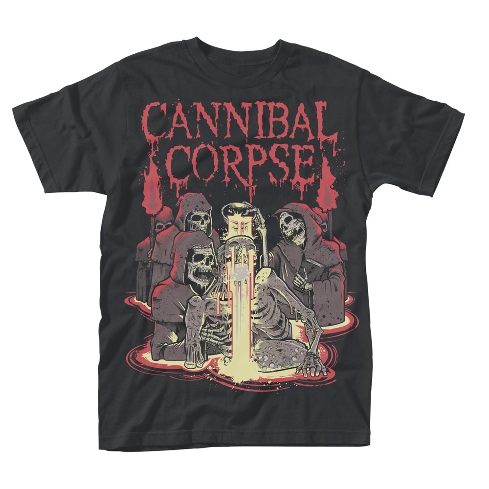 CANNIBAL CORPSE - ACID BLACK T-Shirt Large