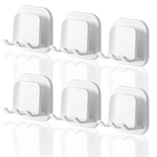 Toothbrush Holders for Bathrooms, Razor Holder for ToothbrushHolders - 6PCS