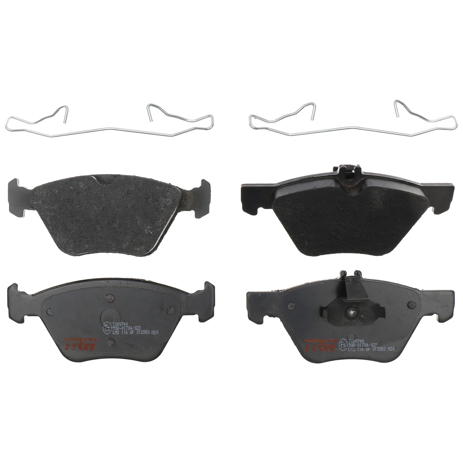 Disc Brake Pad Set for Mercedes-Benz E320 1996 - 1999 TRW  Ultra TXH0740