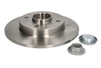 Bremsscheibe SNR KF159.63U Hinten, Voll, 1 StüCk