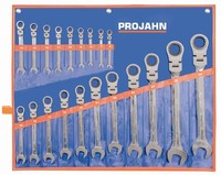 Projahn Geartech RatschenschlüSsel-Set Metrisch Flexibel 20-Teilig 6 - 32 Mm