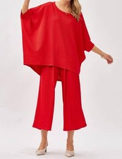 Dear Scarlett Bali Wide Leg Capri Travel Set Size S