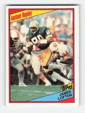 1984 Topps #273 James Lofton Very Good