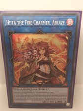 Hiita the Fire Charmer, Ablaze Yu-Gi-Oh! OP10-EN010 Super Rare