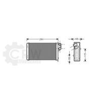 WäRmetauscher Innenraumheizung FüR Peugeot 406 Coupe 3.0 V6 24V Bj.97-04