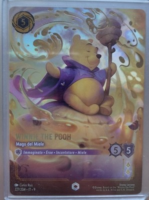 Disney Lorcana - Fabled - Winnie the Pooh - Hunny Wizard (V.2) Enchanted ITA