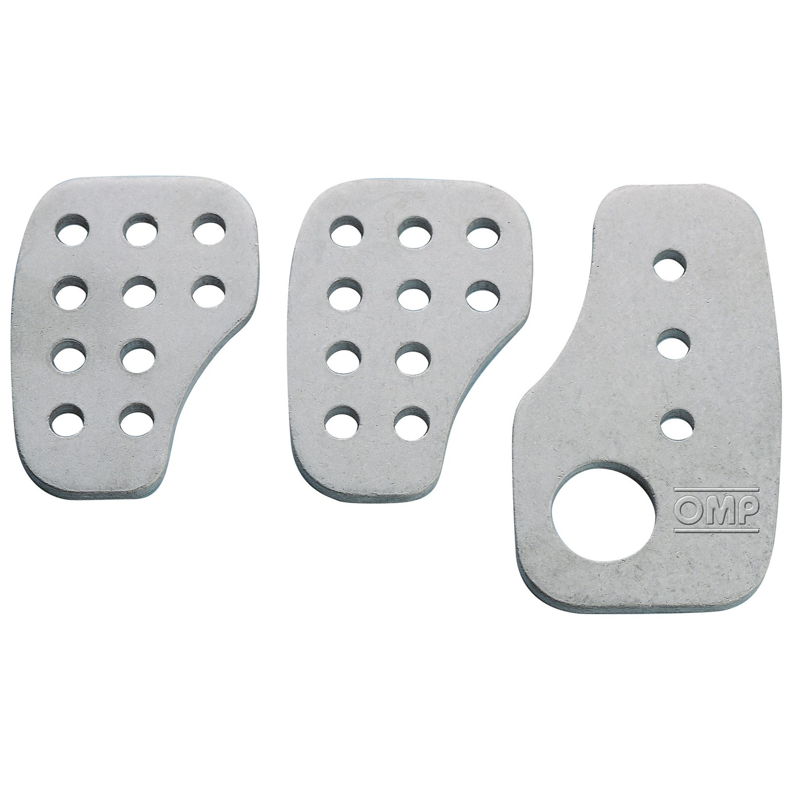 OMP Aluminium Pre-Curved 3 Pedal Extensions Set - Universal Fitting