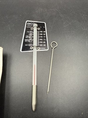 NOS 1990 EKCO Roast Meat Kitchen Thermometer UNUSED