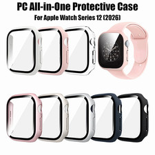 Full Cover Case Screen Protector For Apple Watch Series 12 42mm 46mm