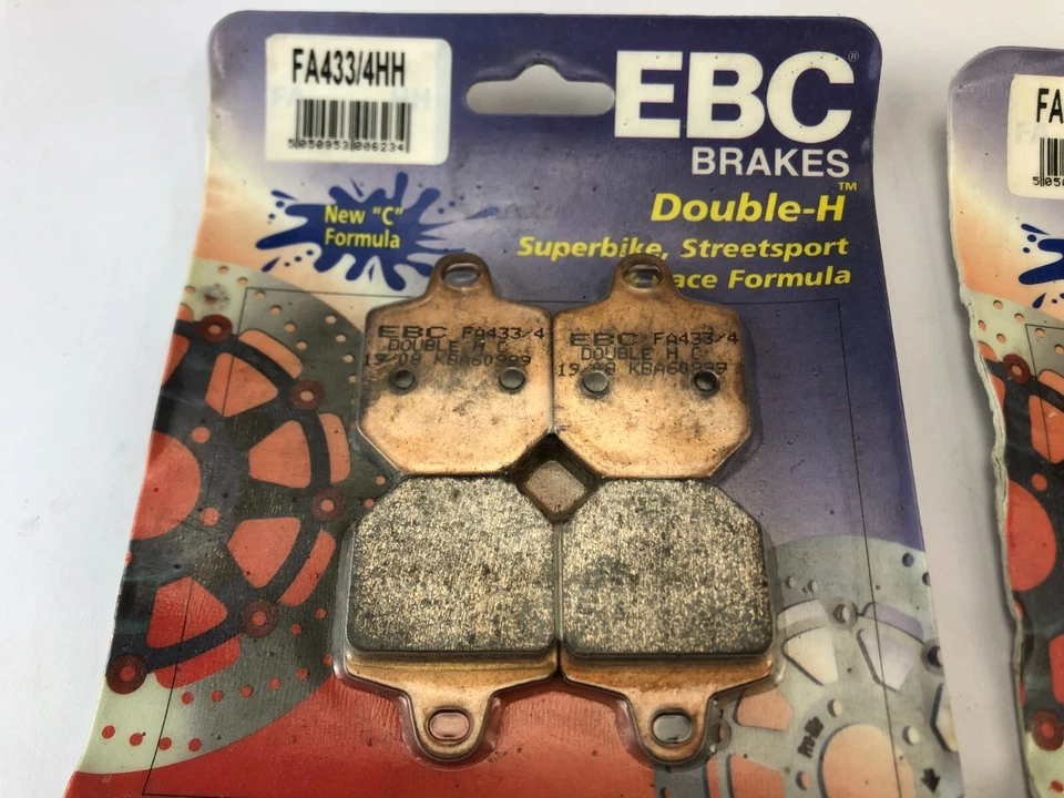 EBC BRAKE PADS FA433/4HH SET OF 2 PACKS DOUBLE H SINTERED - Image 2 of 4