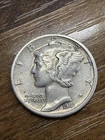 1941-S Mercury Dime - Actual Silver Coin Shown Very Fine Same Day Shipping Free