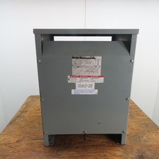 Square D 15T3H 15kVA 3Ph Dry Type Transformer 480V Pri 208Y/120V Sec Tested