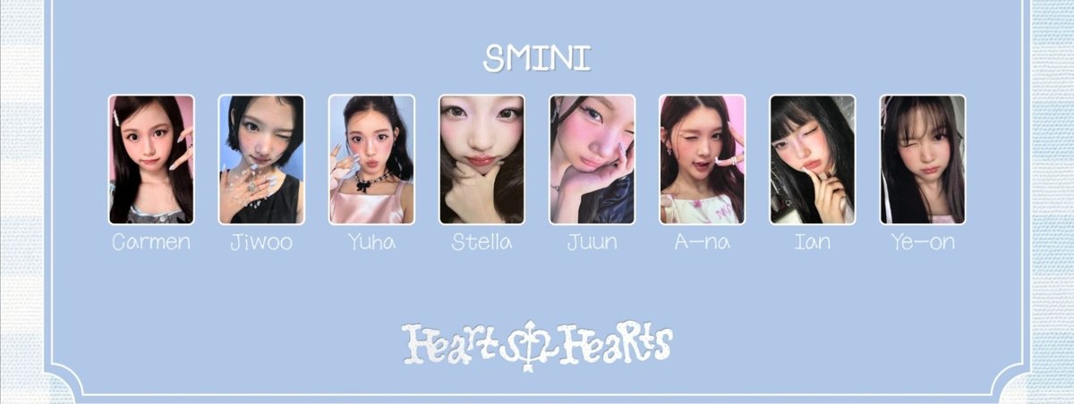Hearts2Hearts H2H x FOCUS SMINI IAN STELLA 1st Mini Album ver