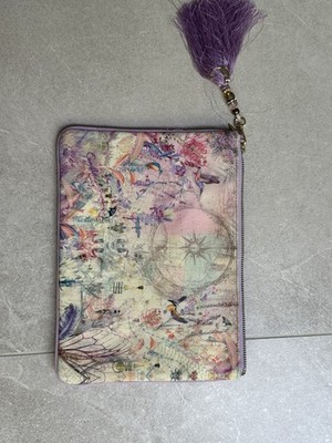 Camilla Small Canvas Clutch