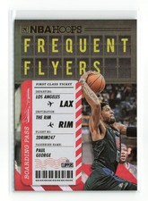 PAUL GEORGE #6 2020-21 PANINI HOOPS CLIPPERS FREQUENT FLYERS HOLO