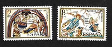 1972 Spain Stamps Scott # 1742, 1743 MNH/OG