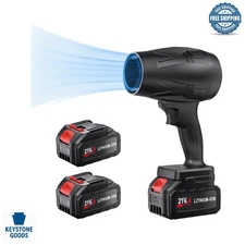 2025 Cordless Leaf Blower 130 MPH - Lightweight, Turbo Power & Dual Batteries