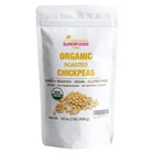 Organic Roasted Chickpeas 2 LB- USDA Organic Certified – Healthy Snack, Lightly