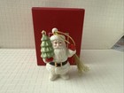 Lenox 3 1/2” Santa Holding Tree Very Merry Santa Claus Christmas Ornament Boxed — photo 6