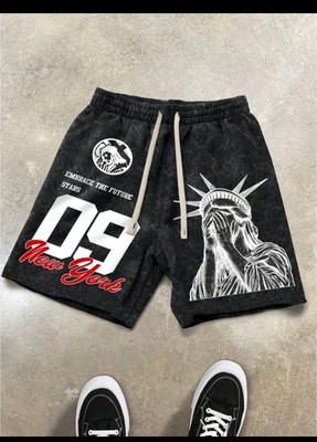 Men s Black Embrace The Future Shorts