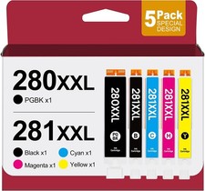 PGI-280XXL CLI-281XXL Ink Cartridges for Canon TR8620a TS9520 TS6320 TS8320