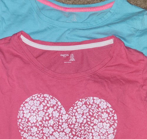 Girls T-shirts Lot of 5 Size 22 Large XL GAP BELLE DU JOUR Justice Summer Deal - Picture 7 of 9