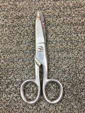 KLEIN TOOLS INC, CHICAGO USA ELECTRICIAN SCISSORS, 2100-7, VINTAGE