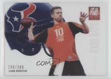 2012 Elite Rookie Hard Hats 166/399 Case Keenum #63 c7w