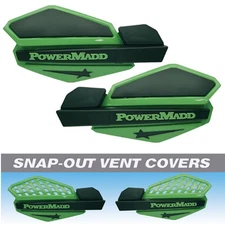POWERMADD STAR HANDGUARD SYSTEM - GREEN/BLACK 34203