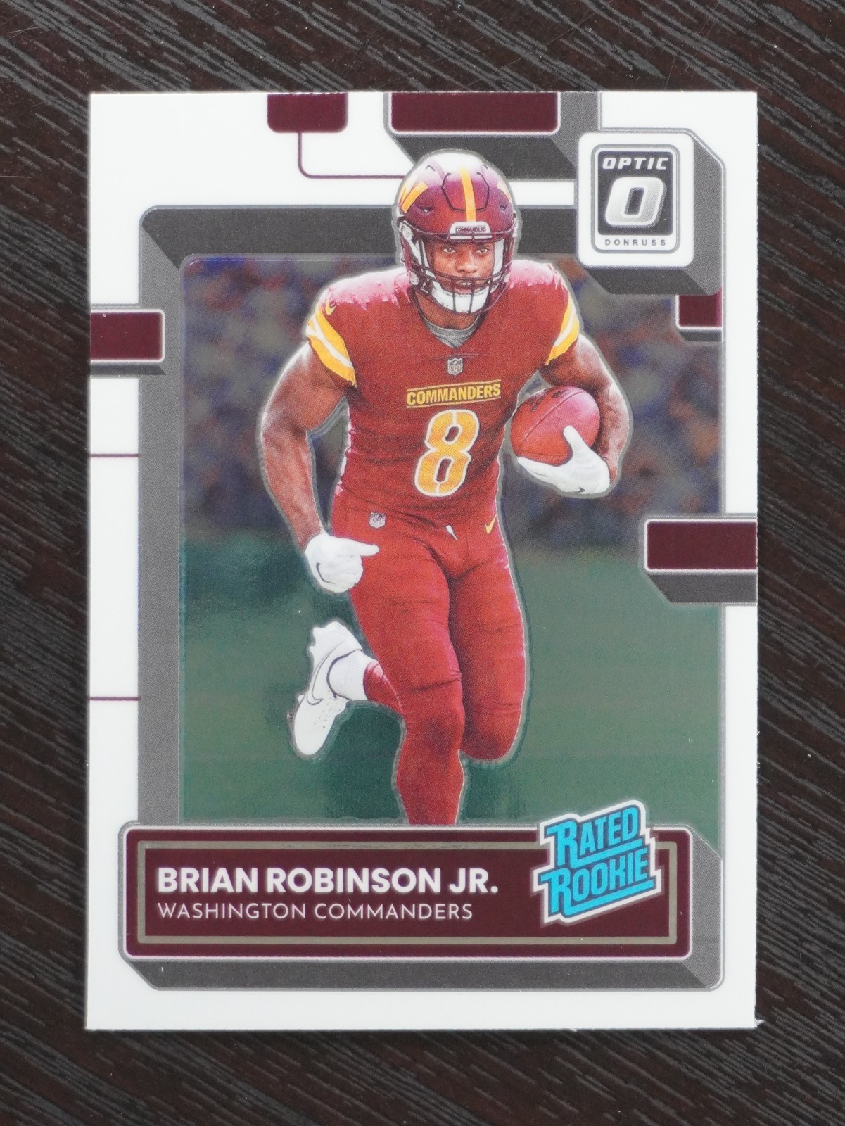 2022 Panini Donruss Optic - Rated Rookie Brian Robinson Jr. #227 (RC)