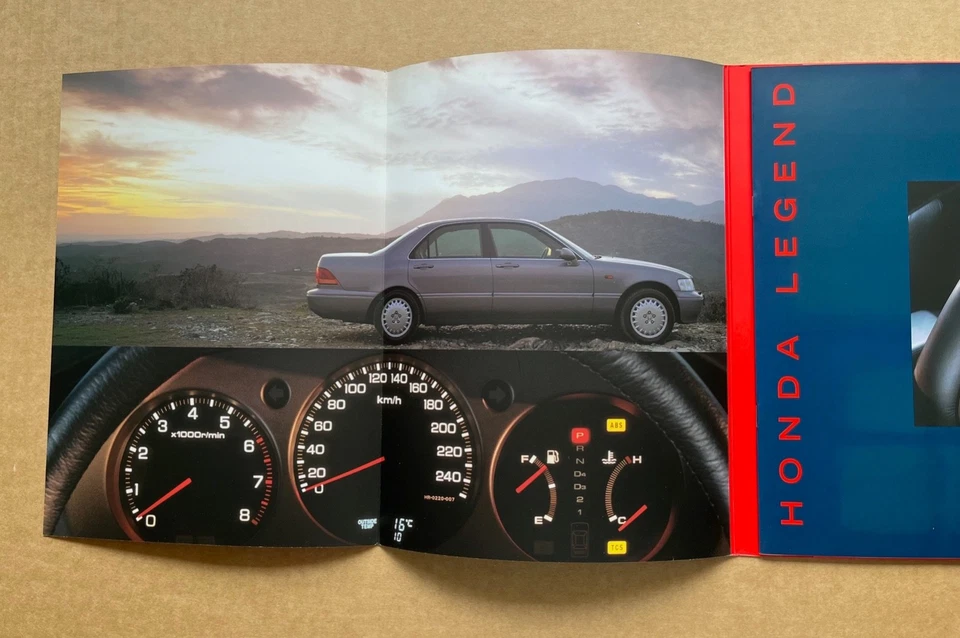 1996 Honda Legend (KA9) Launch Press Pack - Photographs/Slides - Image 3 of 4