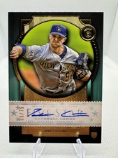 Jake Cousins 2022 Topps Five Star Aqua Auto #/75 #FSA-JC Milwaukee Brewers
