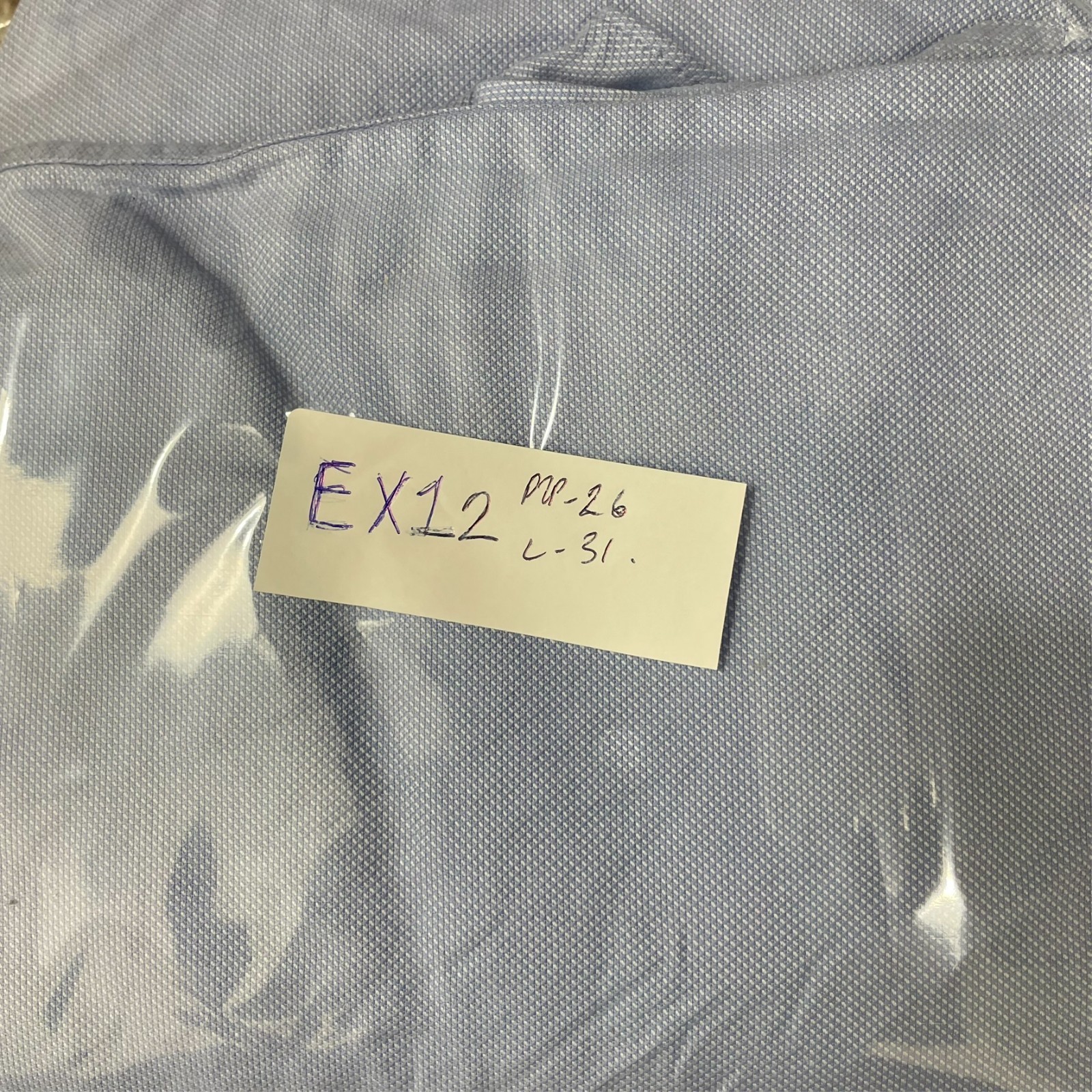 Men's Tommy Hilfiger Ithaca Cuff Link Long Sleeve Shirt Size XL Extra Large Blue thumbnail 8