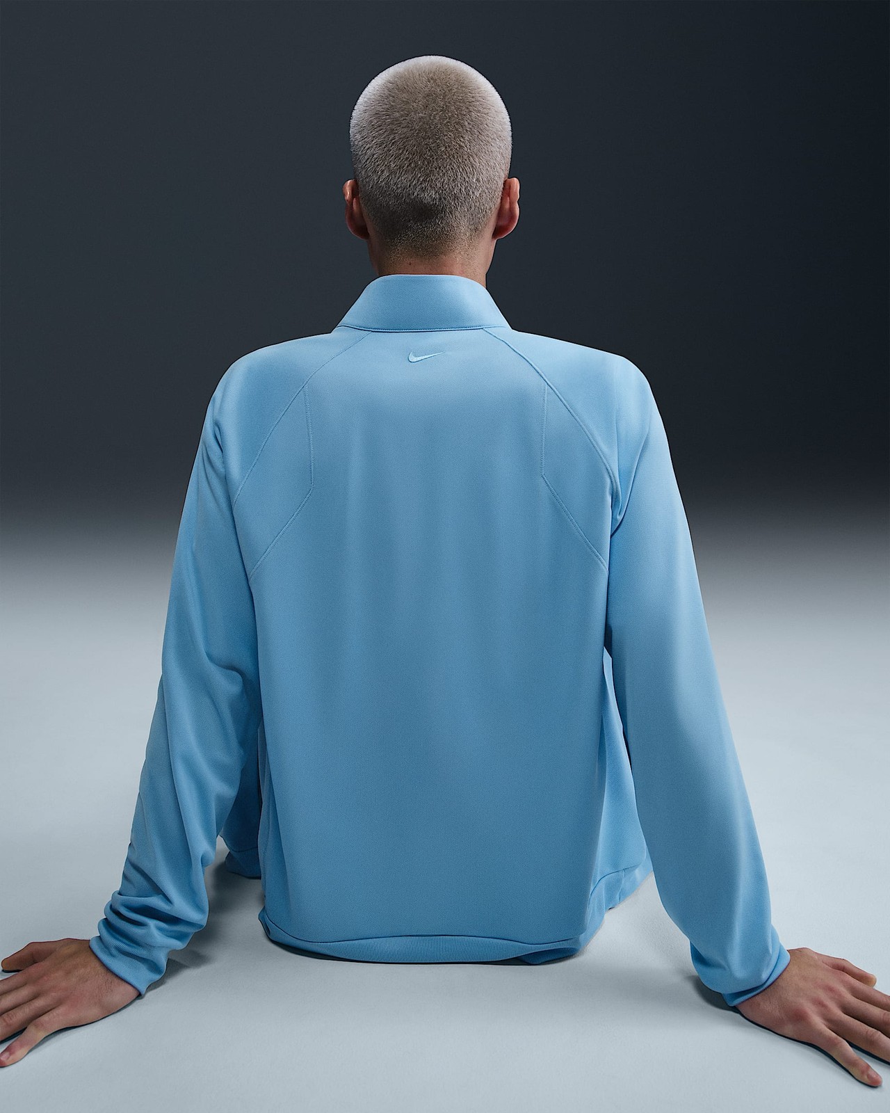 SACAI X NIKE Nike Kobe Dri FIT Maglia Giacca Leggera Blu Psichico Uomo Large HJ8097 422