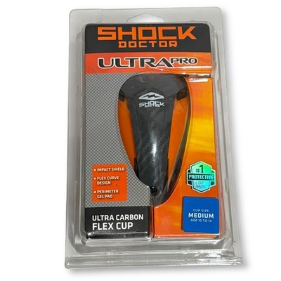 Shock Doctor Ultra Carbon Flex Cup, Black Medium