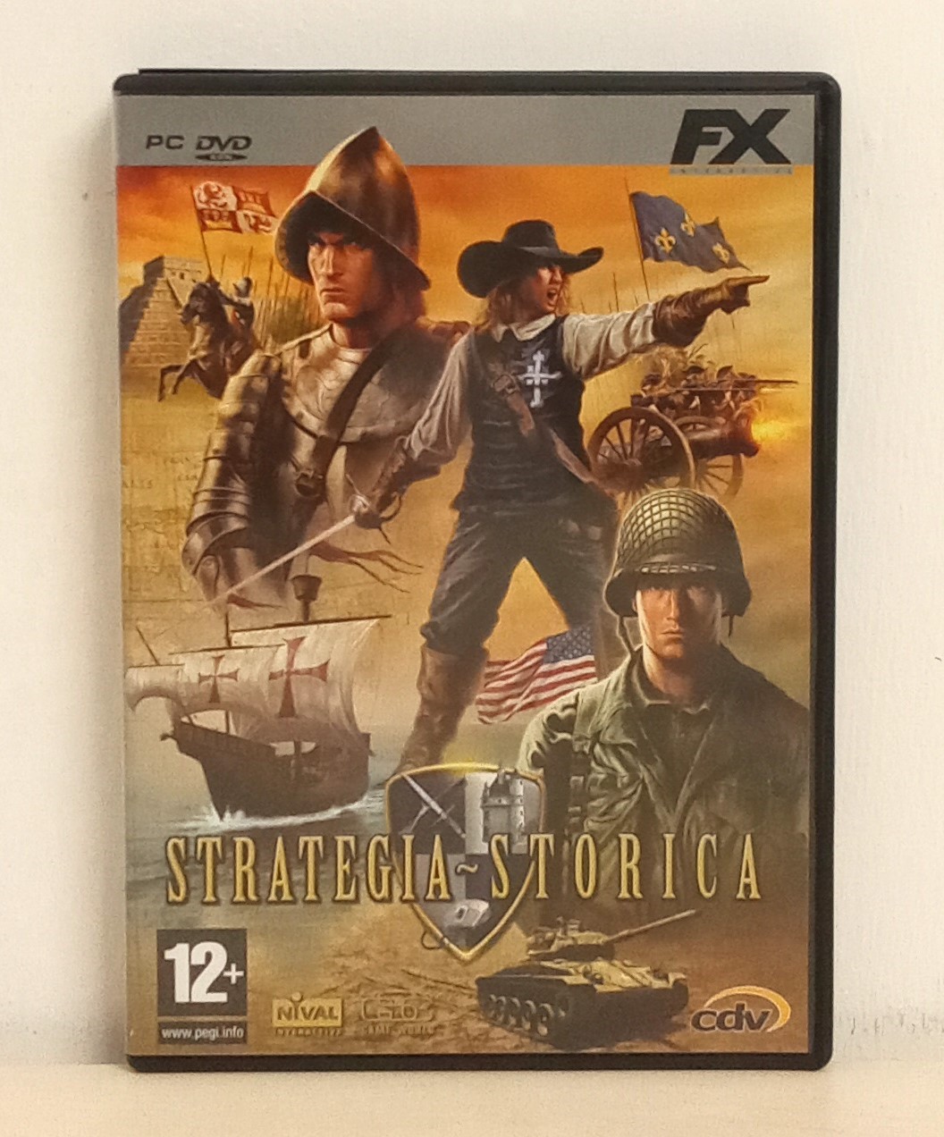 Strategia Storica - 3 giochi Pc American Conquest + Cossacks + Blitzkrieg