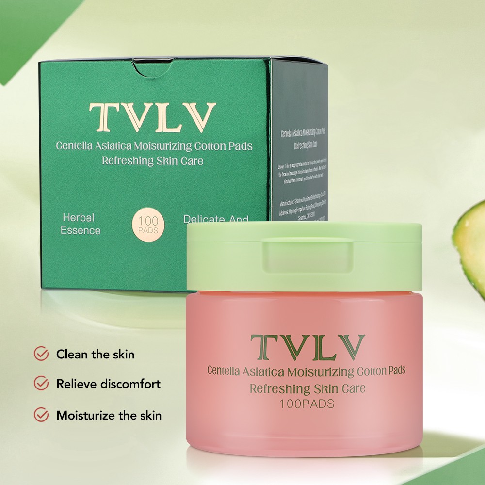 100Pcs Korean Skincare Toner Pads for Anti-Aging, Dark Spots&Wrinkles Cleaning