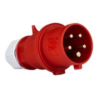 Cee Stecker 32A 5P 400V 6H IP44 QUICK-CONNECT Bals 1487