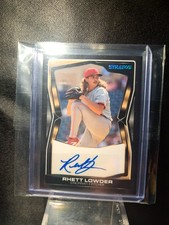 2025 Pulse Stratos RHETT LOWDER RC Auto #5/7 SSP Reds #SS-RL