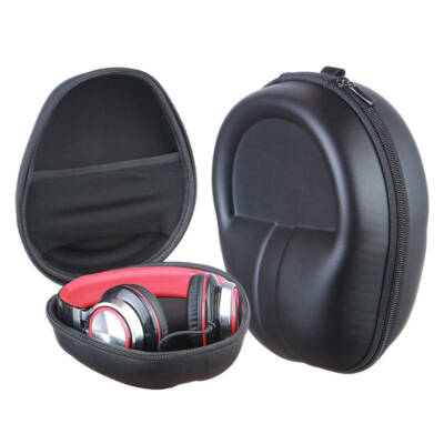 Headset Ohrhörer Schutz Tasche Kopfhörer Schutzhüllen Etui Case Cover 21x16x6cm