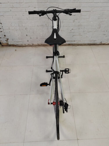 Neu Rennrad Speedbike Strassenrad 50 54 58 Alu sehr leicht 700C City Bike grau - Bild 3 von 11