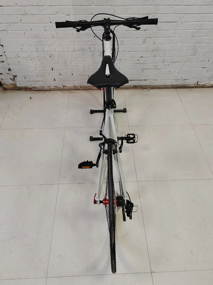 Neu Rennrad Speedbike Strassenrad 50 54 58 Alu sehr leicht 700C City Bike grau - Bild 3 von 3