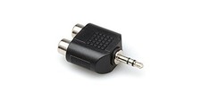 Hosa Technology GRM-193 Dual RCA to 3.5 mm TRS Adaptor