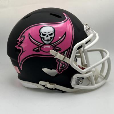 Tampa Bay Buccaneers CUSTOM Matte Black White Pink Mini