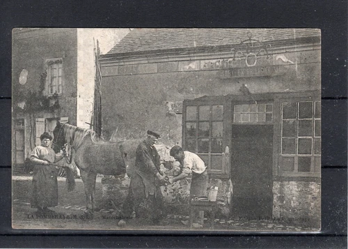 Old postcard MARECHAL FERRAND BILLOT BOURRELIER DEPT49 LA POMMERAYE